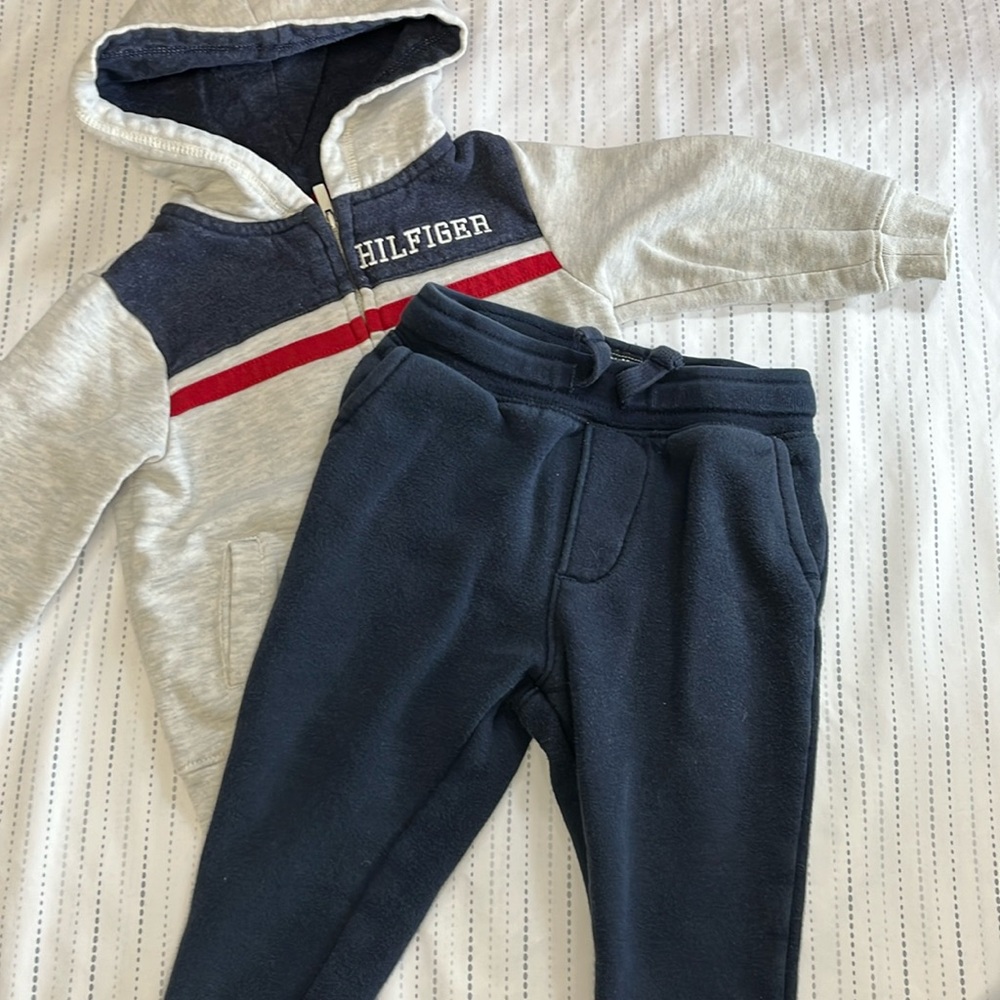 18M Tommy Hilfiger and Oshkosh jogger bundle